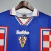 Croatia 1998 World Cup Away Blue Soccer Jersey